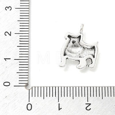 Tibetan Style Alloy Pendants PALLOY-A037-03I-AS-1