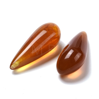 Imitation Amber Resin Beads RESI-C005-03D-1