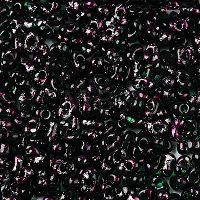 Picasso Spray Painted Glass Seed Beads SEED-T006-04-13-1