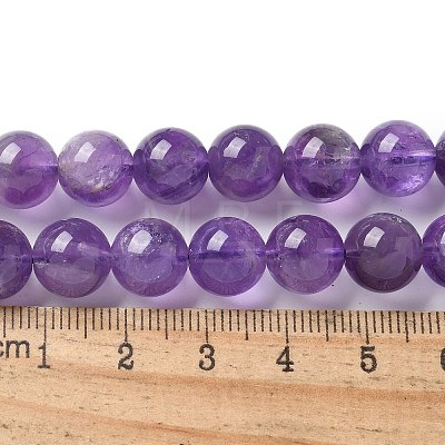 Natural Amethyst Beads Strands G-S031-1-1