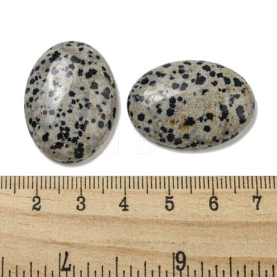 Natural Dalmatian Jasper Cabochons G-C115-01B-10-1