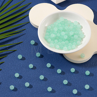 1 Strand Imitation Jade Glass Beads Strands DGLA-TAD0001-03E-1