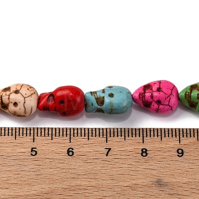 Synthetic Turquoise Beads Strands G-C147-08-1