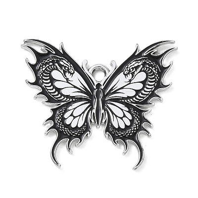 Halloween Alloy Enamel Pendants AL-CBA492B-01B-P-1