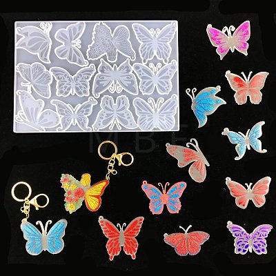 Butterfly DIY Pendant Food Grade Silicone Molds SIMO-PW0001-319A-1