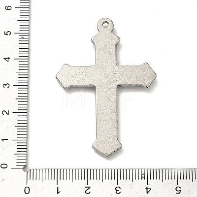 304 Stainless Steel Pendants STAS-P449-03F-P-1