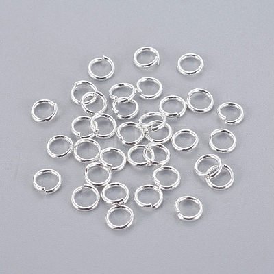 304 Stainless Steel Jump Rings X-STAS-E464-09B-S-1
