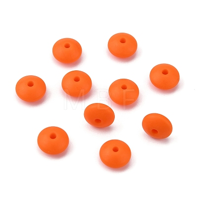 Food Grade Eco-Friendly Silicone Abacus Beads LS-SIL-WH0008-14C-1