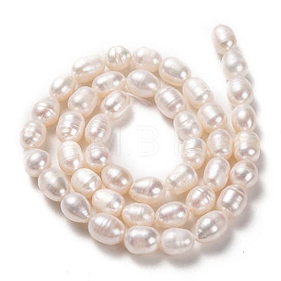 Natural Cultured Freshwater Pearl Beads Strands PEAR-L033-73-01-1