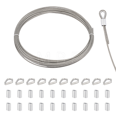 304 Stainless Steel Wire & Wire Guardian and Protectors DIY-UN0006-13-1