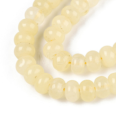 Dyed Natural White Jade Beads Strands G-T139-59A-15-1