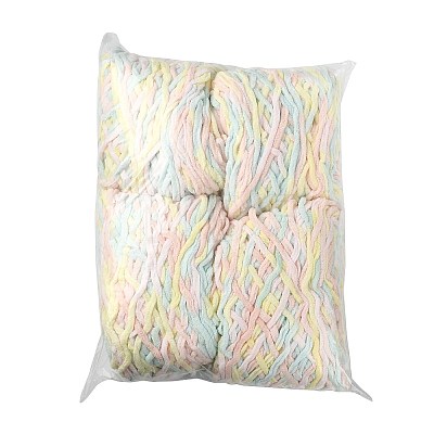 4 Bundles Polyester Yarn FB-FSB9EF-01H-1