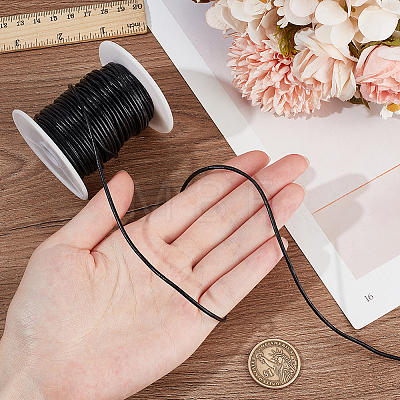 20M Round Cowhide Leather Cord WL-WH0015-01B-02-1
