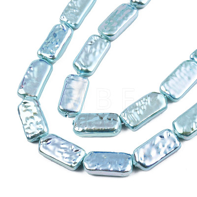 ABS Plastic Imitation Pearl Beads Strands KY-N015-06-A03-1