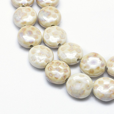Handmade Eco-Friendly Porcelain Beads PORC-P027-B01-1