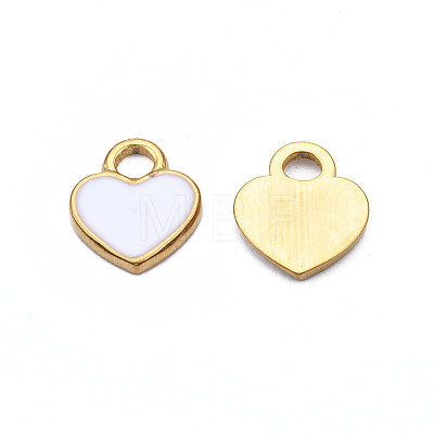 201 Stainless Steel Charms STAS-S080-045G-NR-1