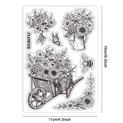 Custom PVC Plastic Clear Stamps DIY-WH0448-0537-1