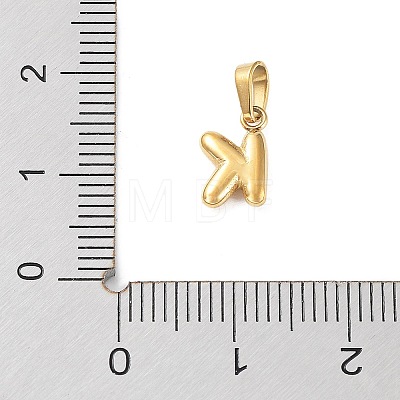 316L Surgical Stainless Steel Charms STAS-G315-01G-K-1