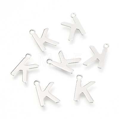 Non-Tarnish 201 Stainless Steel Charms X-STAS-C021-06P-K-1