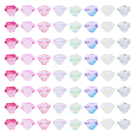 160Pcs 8 Colors Electroplate Glass Beads EGLA-TA0030-12-1
