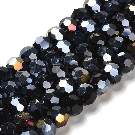 Opaque Glass Beads Stands EGLA-A035-P8mm-B18-1