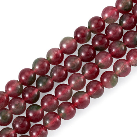 2 Strands Natural Malaysia Jade Beads Strands G-TA0003-35A-03-1