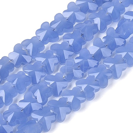 Imitation Jade Glass Beads Strands GLAA-Q118-01A-A02-1