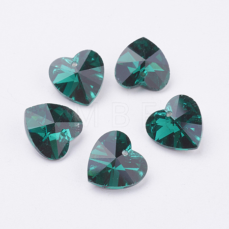Handmade Glass Pendants X-GH14mm82Y-S-1