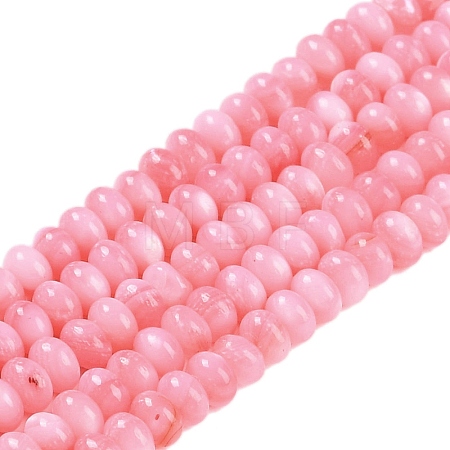 Natural Freshwater Shell Beads Strands BSHE-H109-15B-1