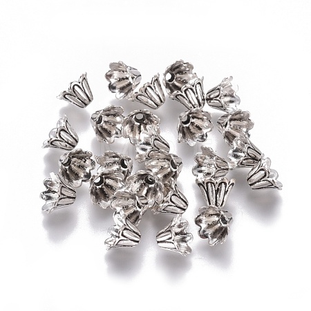 Tibetan Style Bead Caps LF0600Y-1