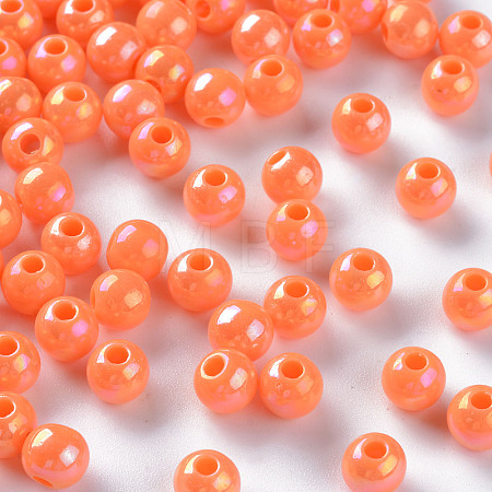 Opaque Acrylic Beads LS-MACR-S370-D6mm-A11-1
