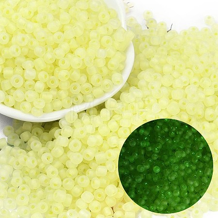 6/0 Luminous Glass Seed Beads X1-SEED-NH0001-01B-1