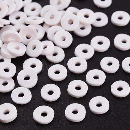 Handmade Polymer Clay Beads CLAY-R067-6.0mm-B16-1