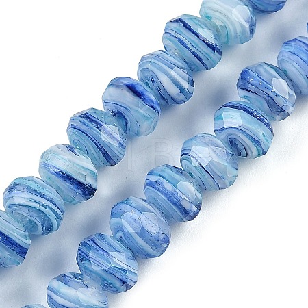 Handmade Lampwork Beads Strands LAMP-T007-13P-1