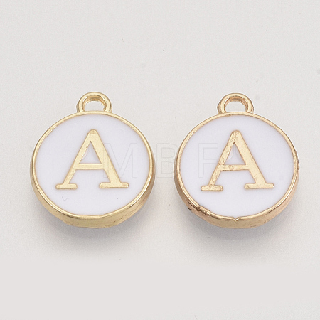 Golden Plated Alloy Charms ENAM-S118-01A-1