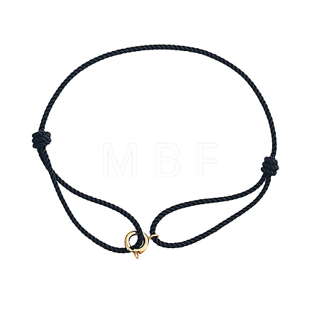 Braided Nylon Cord Adjustable Bracelets BH8898-1-1
