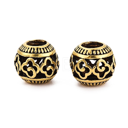 Tibetan Style Alloy European Beads FIND-Q121-17AG-1