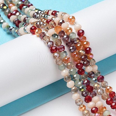 Glass Beads Strands X-EGLA-A034-M3mm-05-1