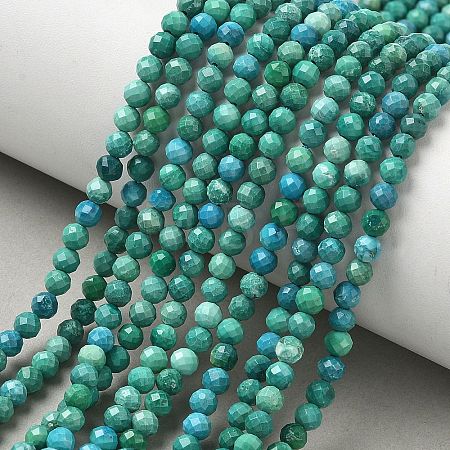 Natural Anhui Turquoise Beads Strands GG-CBA2E9C-A02-4mm-1
