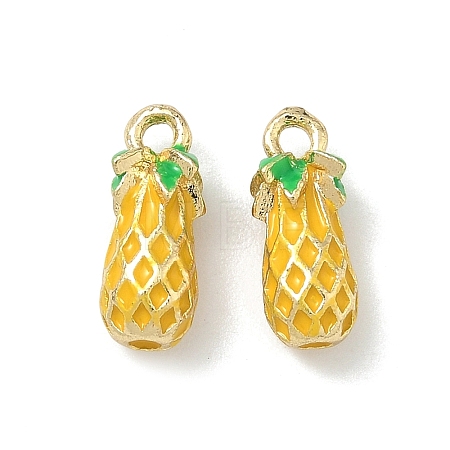 Alloy Enamel Pendants FIND-G108-03B-G-1