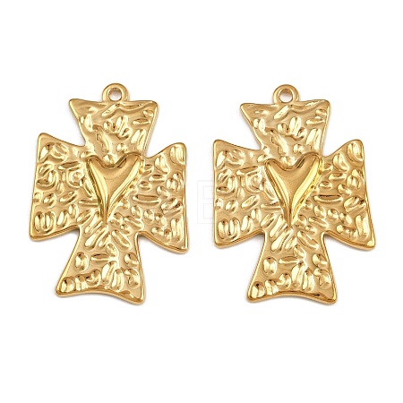 304 Stainless Steel Pendants STAS-L295-16G-1