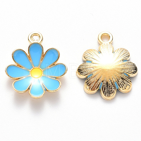 Alloy Enamel Pendants ENAM-S121-116E-1
