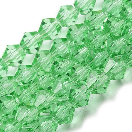 Transparent Glass Beads Strands GLAA-F029-3mm-24-1