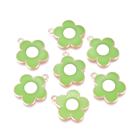 Alloy Enamel Pendants ENAM-TAC0001-12C-1