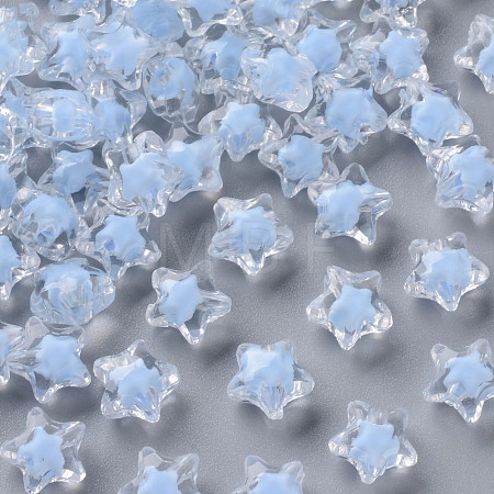 Transparent Acrylic Beads TACR-S152-01A-SS2113-1