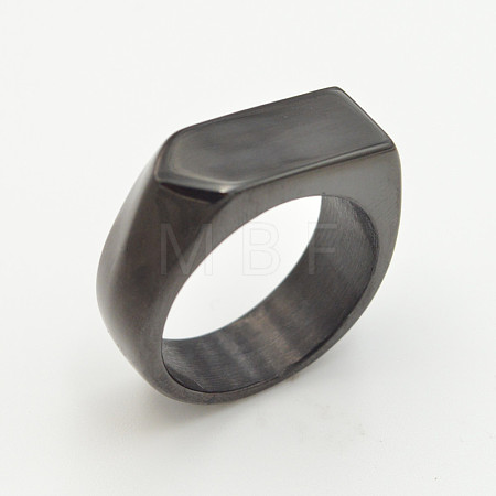 304 Stainless Steel Finger Rings FS-WG5F41B-53-1