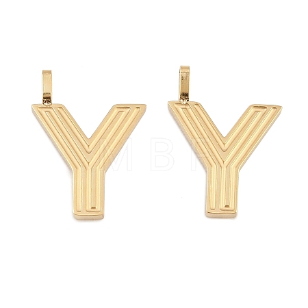 304 Stainless Steel Charms STAS-L022-589Y-1