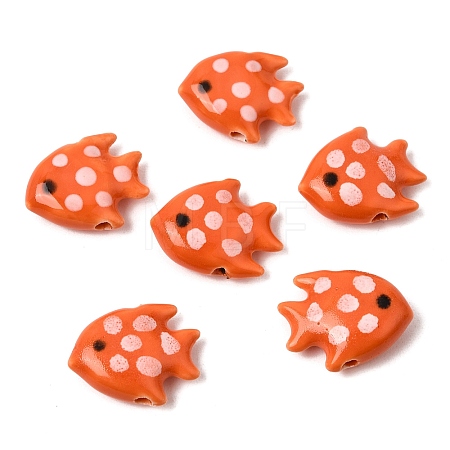 Handmade Porcelain Beads PR-Z001-02H-1