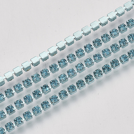 Electrophoresis Iron Rhinestone Strass Chains CHC-Q009-SS6.5-B05-1