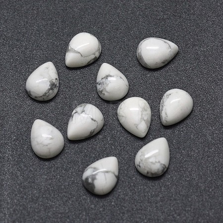 Natural Howlite Cabochons X-G-O175-22-26-1